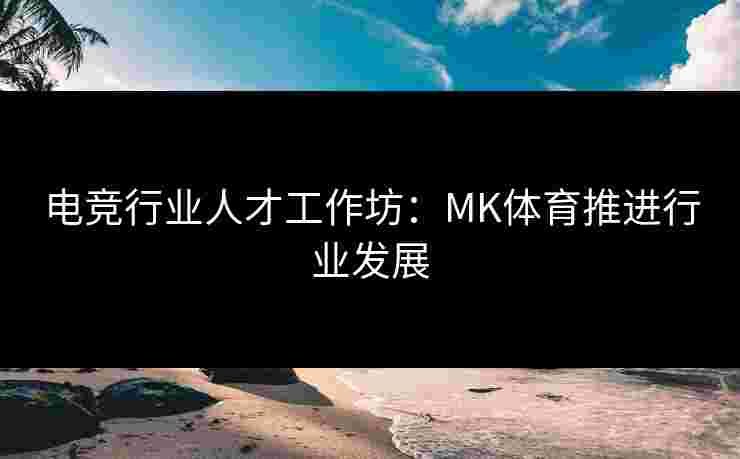 电竞行业人才工作坊：MK体育推进行业发展